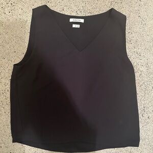 Babaton Black Sleeveless Blouse